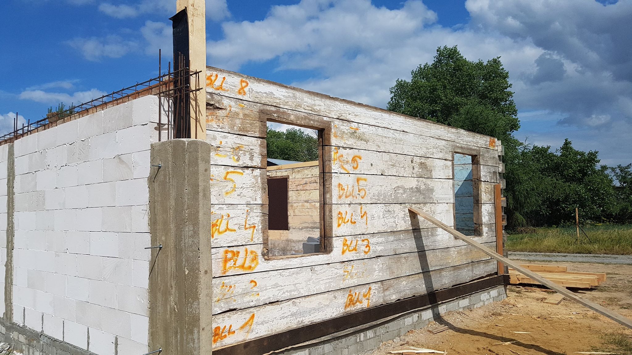 Transport domu drewnianego